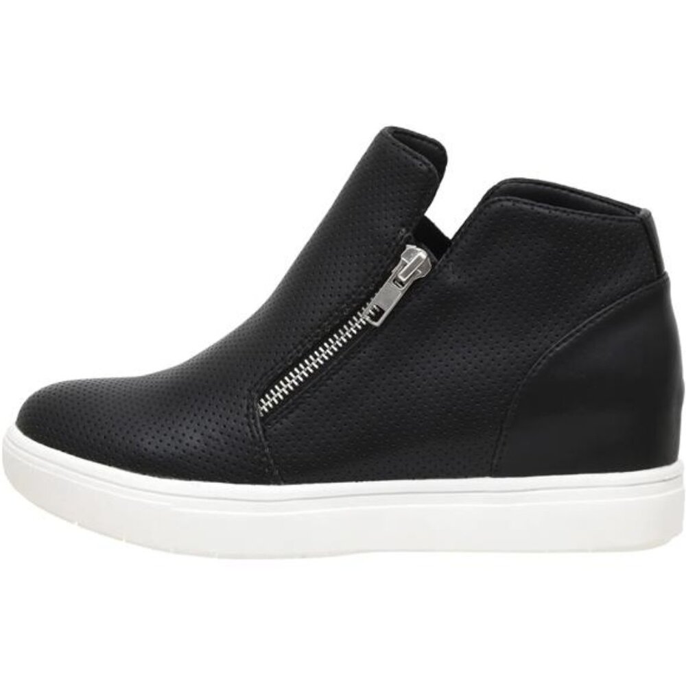 CUSHIONAIRE Women's Hart Hidden Wedge Sneaker +Wide Width Available